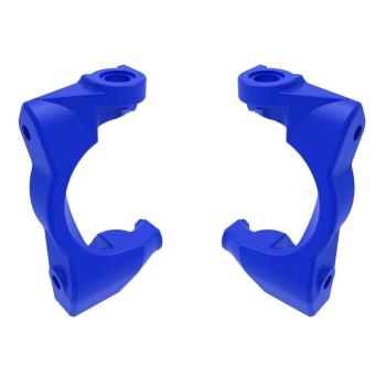 Caster blocks (c-hubs), left & right (Blue) Mini Maxx