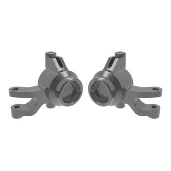 Steering blocks l/r 6061-T6 Alu gray