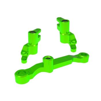 Steering bellcranks Mini Maxx 6061-T6 Alu green