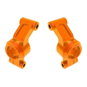 Stub Axle Carriers 6061-T6 Alu orange Mini Maxx