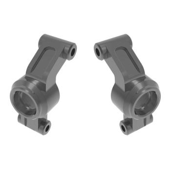 Stub Axle Carriers 6061-T6 Alu gray Mini Maxx