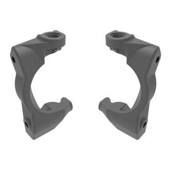 Caster blocks (c-hubs), left & right (gray) Mini Maxx