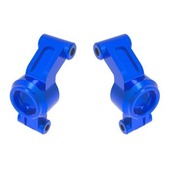 Stub Axle Carriers 6061-T6 Alu Blue Mini Maxx