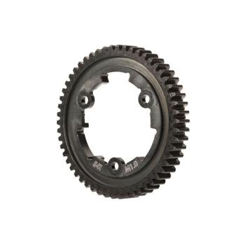 Spur gear, 54-tooth (machined, hardened steel) (wide face, 1.0 metric pitch)