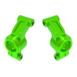 Stub Axle Carriers 6061-T6 Alu green Mini Maxx