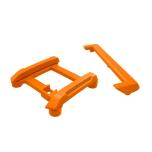 Skid plate (roof)/ tailgate protector, orange