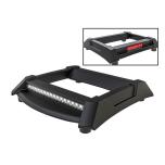 Roof skid plate with LED lights