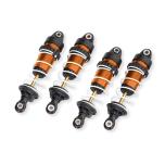 Aluminum GTR Shocks with springs, orange (4)