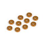 Alu Shim 3x6x2.0mm - Orange (10)