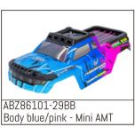 Absima body 1:16 Mini AMT blue/pink, precut, (without molded accessories)