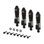 Arrma Aluminum Shock Set, 58mm Length, 1000 cSt Oil (4), Black: Grom