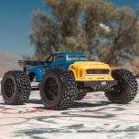 Arrma 1/8 NOTORIOUS 6S V6 4X4 BLX Brushless Stunt Truck RTR, Sinine