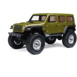 Axial 1/24 SCX24 Jeep Wrangler JLU CRC 2019 V3 4WD RTR, Roheline