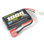 FTX Tracer 7,4V 1000mAh 25C LiPo aku (Brushless versioonile), T-pistik