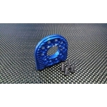 GPM aluminium motor mount (16-25T), Blue for Tamiya TT-02