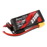 Gens ace G-Tech 2200mAh 7.4V 60C 2S1P Lipo Battery, XT60 Plug