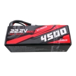 Gens ace G-Tech 4500mAh 6S1P 22.2V 60C kõvakestaga Lipo aku (XT90 pistik)