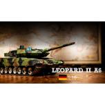 Heng Long RC Tank ASG/heli/suitsuefekt 1:16 German Leopard II A6 RTR 2.4Ghz