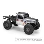 JConcepts power Master Cab Only 313mm wheelbase for 10th scale crawlers (clear unpainted)