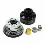 Ultimate Racing Aluminium Compak Clutch System V3 B11 (34mm) and the Venitlated Z13 Clutch Bell with Bearings