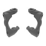 Caster blocks (c-hubs), left & right (gray) Mini Maxx