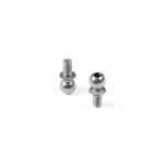 Hard Steel Ball End 5.4mm w 6mm Thread - Nickel Coated (2)