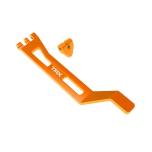 Battery hold-down Alu Orange Mini Maxx