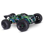 Traxxas Sledge 4x4 Belted Brushless Truck RTR, Roheline