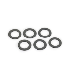  PTFE-coated Washers, 6.5x10x0.5mm (6)