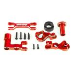 XRT 6061-T6 Aluminium Steering bellcrank Assemblies, Red