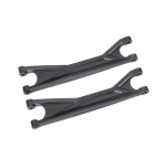 Suspension arms, upper, black (XRT left or right, front or rear) (2) (for use with #7895 X-Maxx® WideMaxx® suspension kit)