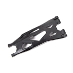 Suspension arm, lower, black (1) (XRT right, front or rear) (for use with #7895 X-Maxx® WideMaxx® suspension kit)