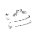 Door handles (left & right)/ mirrors, side (left & right)/ windshield wipers (fits #9811 body)